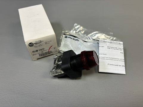 NEW Allen Bradley 800H-QR10R Pilot Light Type 4, 4X, 13,