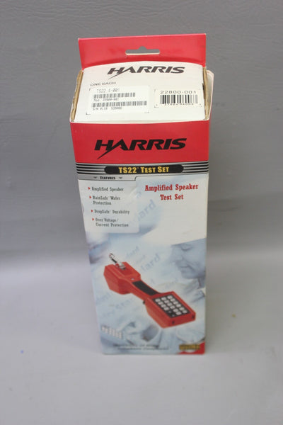 NEW HARRIS TS22 AMPLIFIER SPEAKER TEST SET TS22.4-001 22800-001