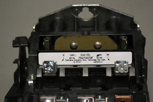 SIEMENS NON REVERSING CONTACTOR  40GP32AF