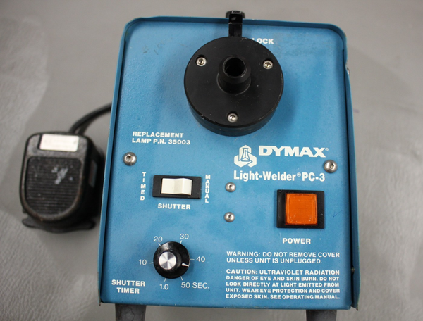 DYMAX LIGHT-WELDER PC-3 UV SPOT LAMP