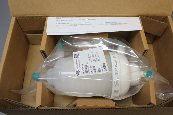 NEW PALL KLEENPAK NOVA CAPSULE SUPRACAP 100 FILTER NP5LB0106