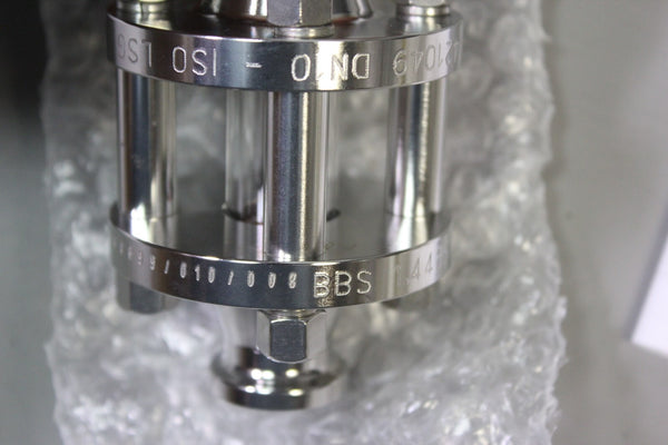 NEW BURKERT TRI-CLAMP SS DN10 LINE INSPECTION FULL VIEW SIGHT GLASS BBS-3F