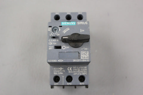 SIEMENS SIRIUS CONTACTOR MOTOR STARTER 3RV2011-OHA10