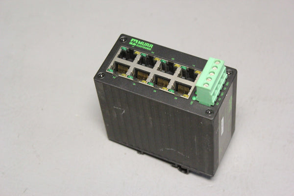 MURR 8 PORT UNMANAGED SWITCH  TREE 8TX METAL