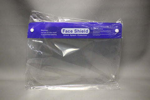 LOT OF 30 FACE SHIELD DIRECT SPLASH PROTECTION