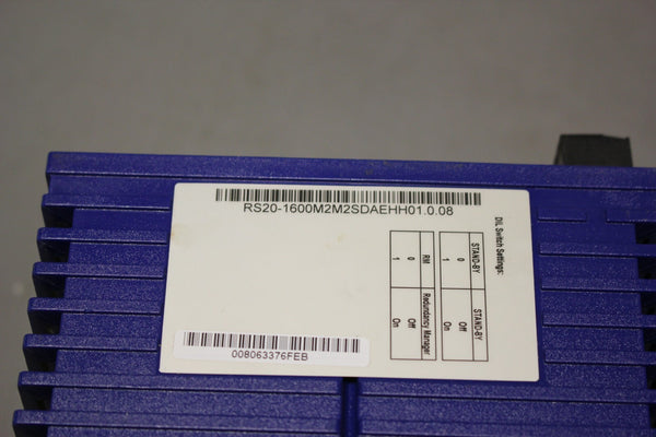 HIRSCHMANN RS20 RAIL SWITCH  RS20