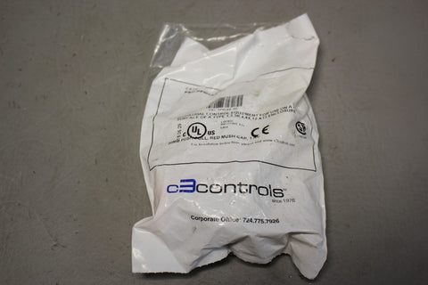 NEW ECONTROLS 30MM RED PUSH/PULL BUTTON PBO-PPMCRD-NC