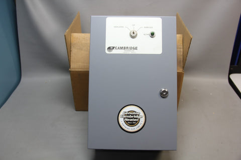 NEW CAMBRIDGE SPACE HEATER THERMOSTAT REMOTE STATION CONTROL IN ENCLOSURE OET