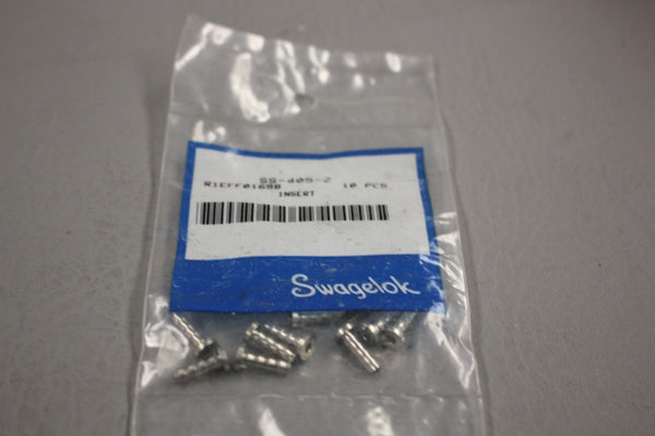 10 NEW SWAGELOK SCREWS SS-405-2