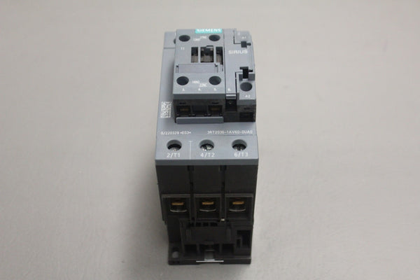 SIEMENS 3RT2036-1AV60-0UA0 POWER CONTACTOR
