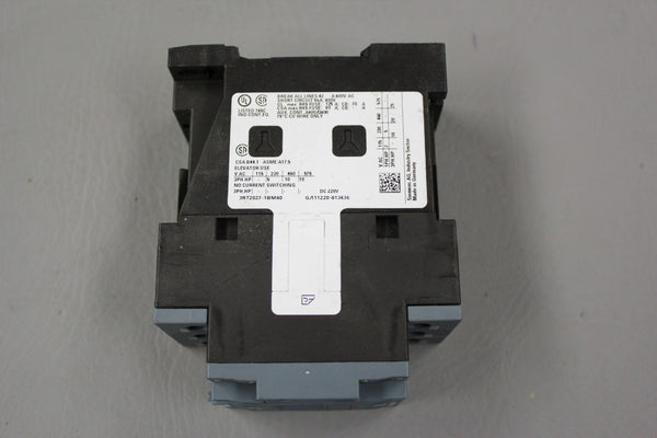 SIEMENS SIRIUS CONTACTOR 3RT2027-1BM40
