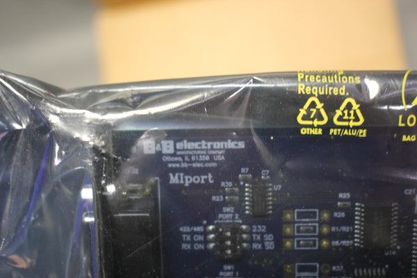 NEW ADVANTECH B+B SMARTWORX UNIVERSAL PCI MIPORT RS-232/422/485 CARD 3PCIU2