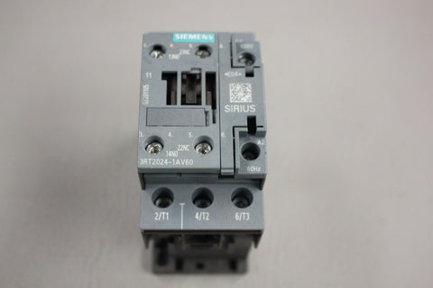 SIEMENS SIRIUS CONTACTOR 3RT2024-1AV60
