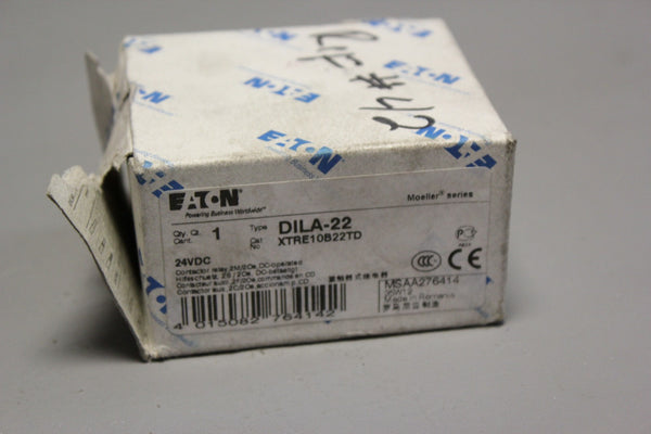 NEW EATON CONTACTOR RELAY  DILA-22