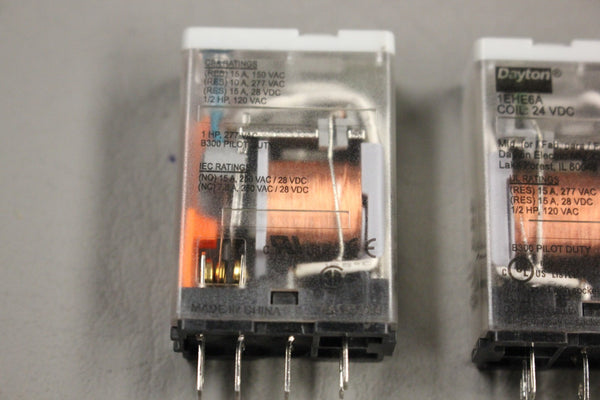 LOT OF 3 DAYTON RELAY 1EHE6A