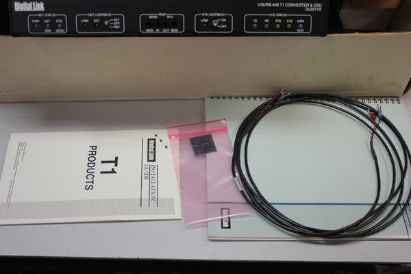 Digital Link DL551V II Converter & Csu V.35/Rs-449 T1