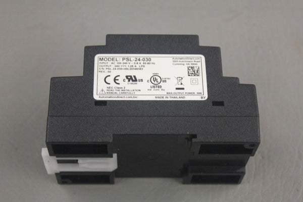 RHINO AUTOMATION DIRECT  INDUSTRIAL POWER SUPPLY PSL-24-030