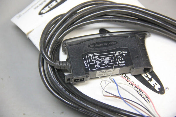 NEW BANNER HIGH PERFORMANCE FIBER OPTIC SENSOR D10DNFP
