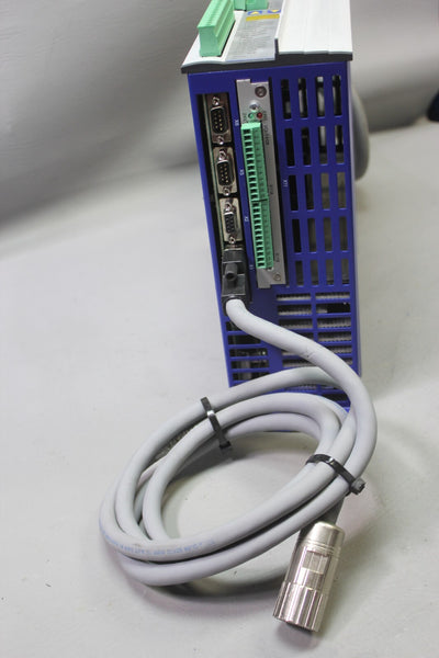 KOLLMORGEN SERVOSTAR 600 SERVO AMPLIFIER WITH I/O MODULE 614-AS S61401-EI