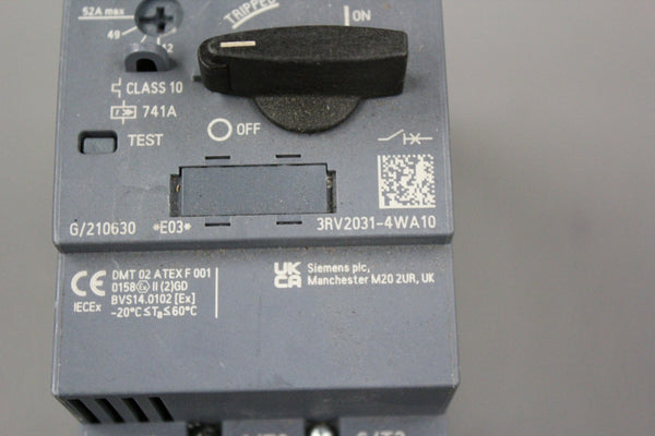 SIEMENS SIRIUS CONTACTOR MOTOR STARTER 3RV2031-4WA10