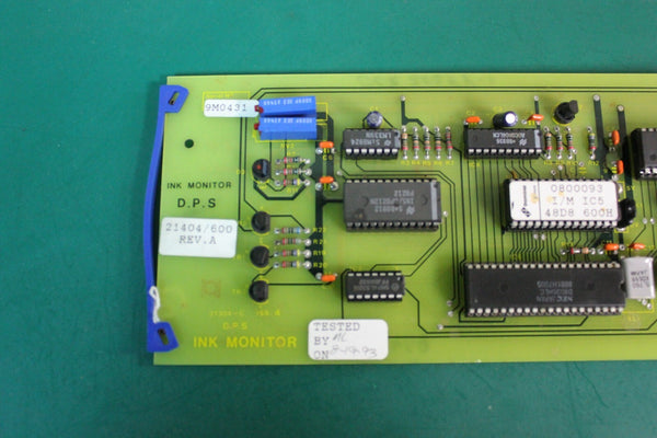 DOMINO D.P.S. 21404/600 Rev. A Ink Monitor Board 21304-C