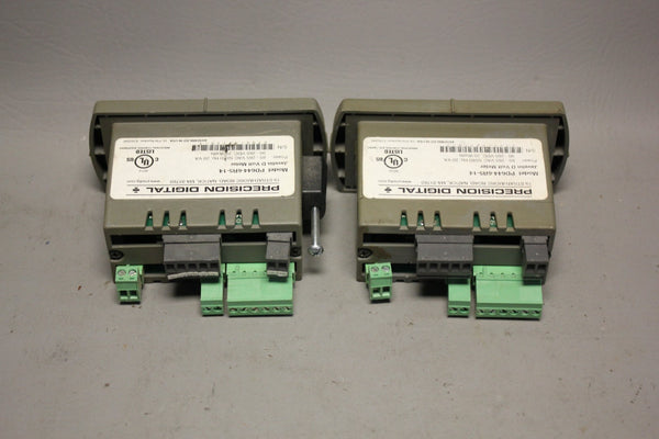 LOT OF 2 PRECISION DIGITAL JAVELIN D VOLT METERS PD644-6R5-14