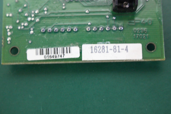 MOORE 16281 ASSEMBLY CIRCUIT BOARD