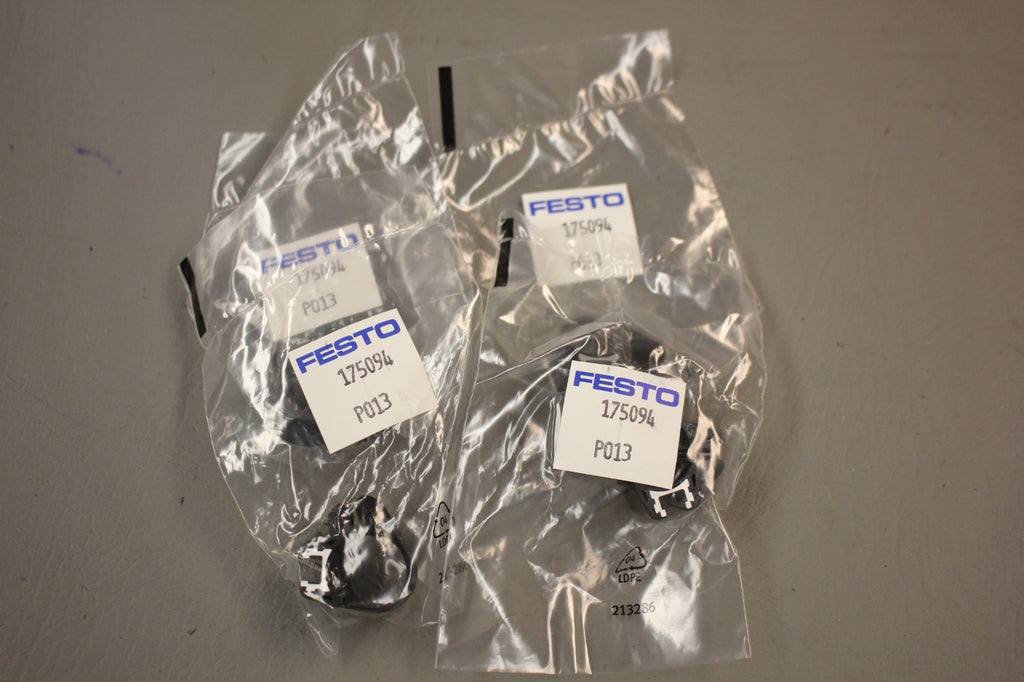 LOT OF 4 NEW FESTO 175094 P013 MOUNTING KITS