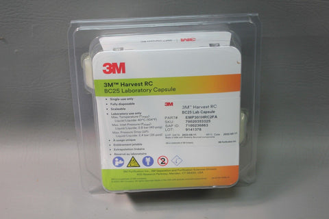 NEW 3M HARVEST RC BC25 LABORATORY CAPSULE EMP301HRC2FA 70020353325