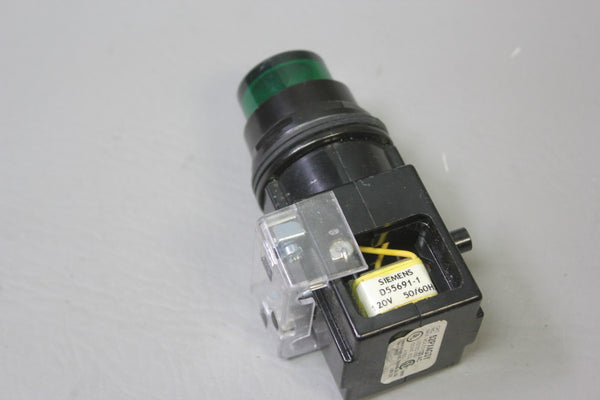 NEW SIEMENS 52PX4G3Y GREEN PILOT LIGHT LED 120V