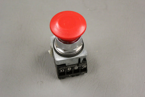 SIEMENS 52PR8W2G OIL TIGHT RED PUSHBUTTON