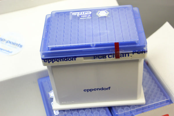 NEW BOX 960 EPPENDORF 1000uL epT.I.P.S. PIPETTE TIPS   0030014650