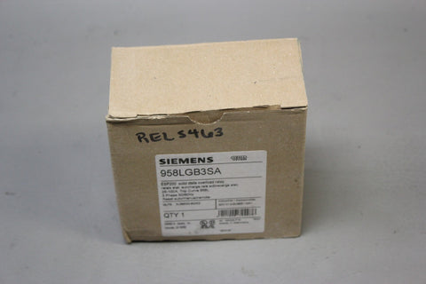 NEW SIEMENS  ESP2000 SOLID STATE OVERLOAD RELAY 958LGB3SA 3UB8533-6GW2