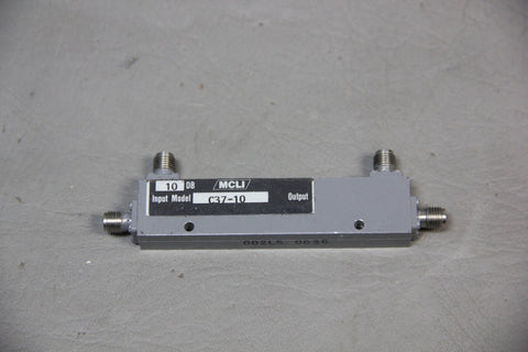 MCLI RF MICROWAVE 10dB DIRECTIONAL COUPLER C37-10
