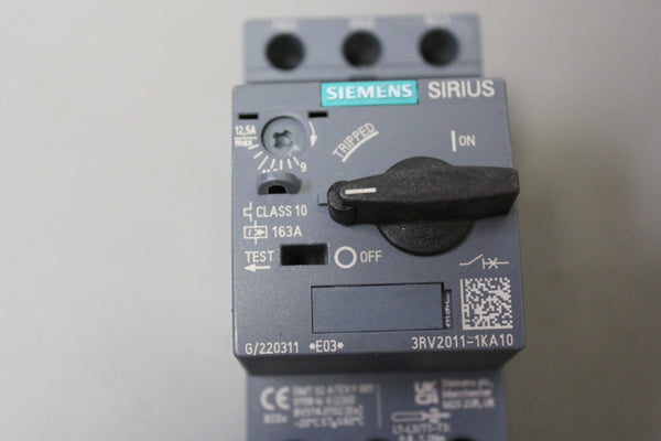 NEW SIEMENS 3RA21201JA240AK6 SIRIUS Combination Starter