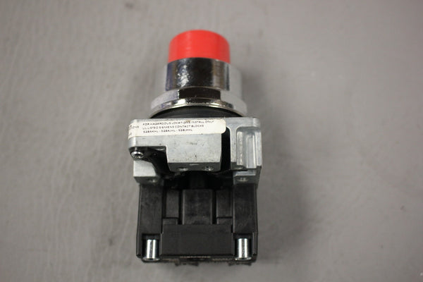 SIEMENS PUSH BUTTON RED 52PM8B2
