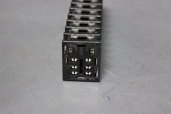10  IDEC BLADE RELAY SOCKET BASES SH2B-51 