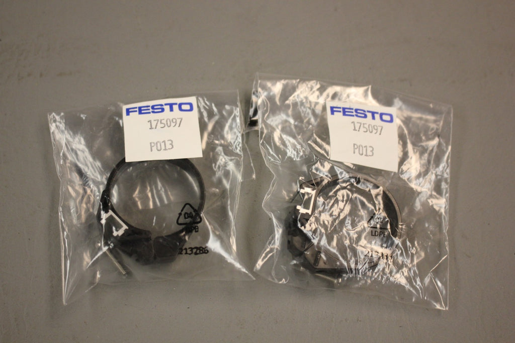 LOT OF 2 NEW FESTO 175097 P013 MOUNTING KITS