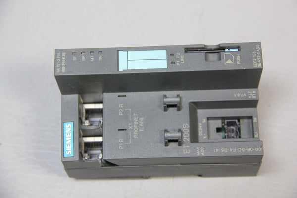 SIEMENS SIMATIC S7 DP INTERFACE MODULE 6ES7 151-3BA23-0AB0