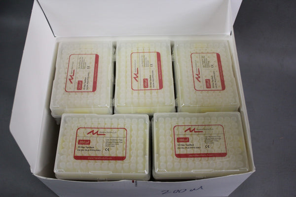 NEW BOX 960 MARATHON 10-200uL PIPETTE TIPS WITH FILTER MLS-PTFS-200J