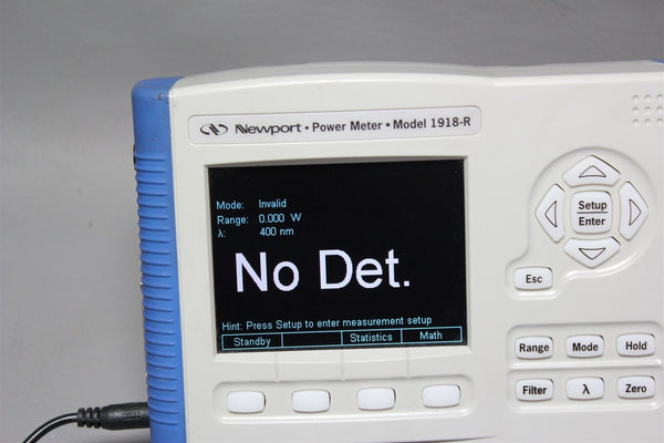 NEWPORT OPTICAL POWER METER 1918-R #3