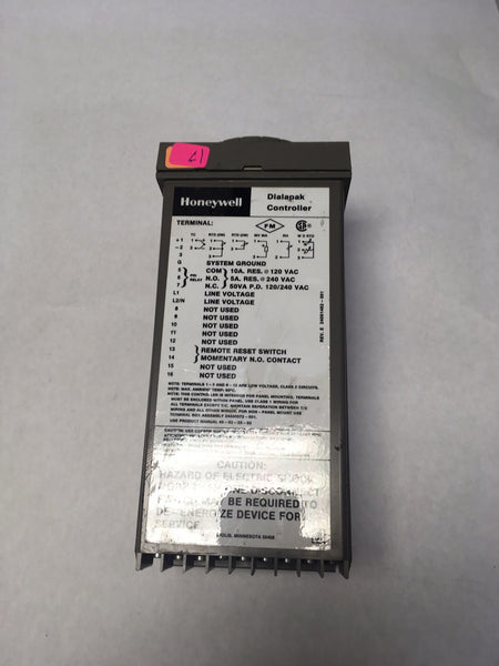 Honeywell AV501AB122 Temperature Controller 120V 50/60hz 7va