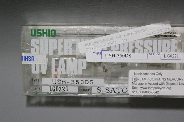 NEW USHIO SUPER HIGH PRESSURE UV LAMP USH-350DS