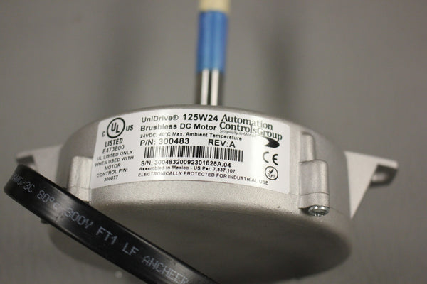 ACG AUTOMATION CONTROLS GROUP UNIDRIVE BRUSHLESS DC MOTOR 300483