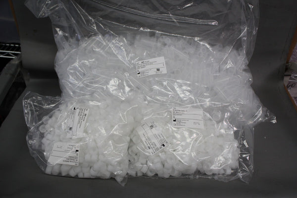 1000 NEW SARSTEDT CONICAL CENTRIFUGE TUBES W/CAP 57x15.3MM 60.558