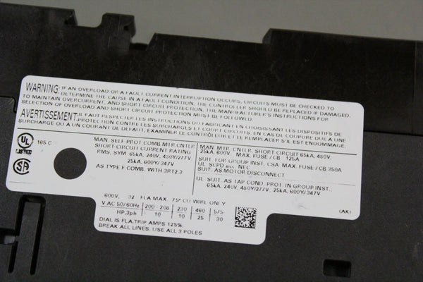 SIEMENS SIRIUS 3RV2031-4EA10 MOTOR STARTER CIRCUIT BREAKER