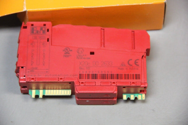NEW B&R AUTOMATION DIGITAL I/O MODULE X20DO2633