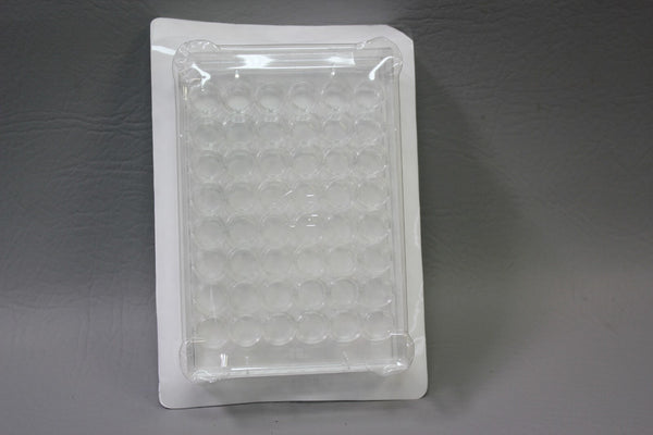 NEW NEST 48 WELL CELL CULTURE PLATE FLAT BOTTOM POLYSTYRENE 50 PCS 748011