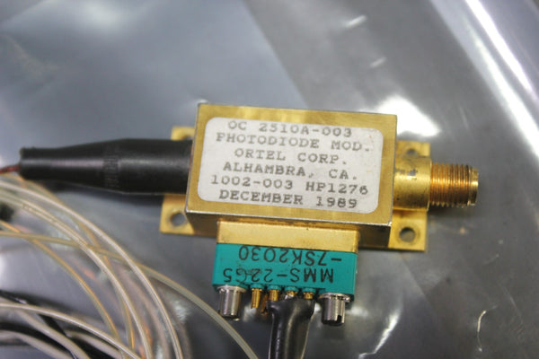ORTEL PHOTODIODE MODULE 2510A-003