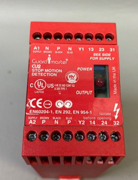 Allen-Bradley AB Guard Master CU2 Stop Motion Detection 440R-S07139